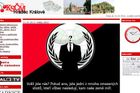 Online: Web KSČM napadli Anonymous, voličům dali vzkaz