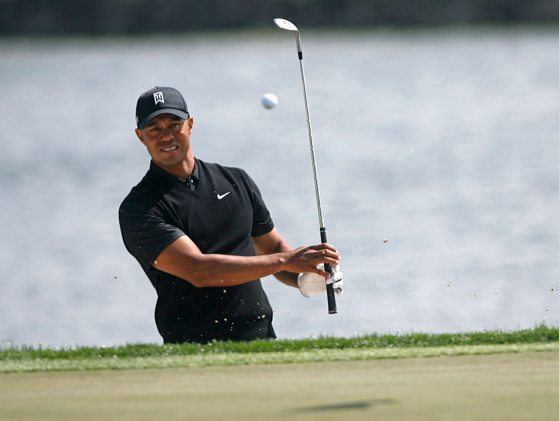 Tiger Woods na golfovém turnaji na Floridě