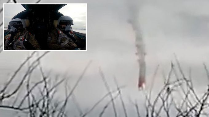 Ukrajinci sestřelili americkým Patrioty i stíhací bombardér Su-34 u obce Djakove v Luhanské oblasti.