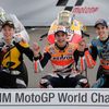Šampioni 2014: Esteve Rabat (Moto2), Marc Marquez (MotoGP) a Alex Marquez (Moto3)