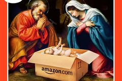 Tohle jsem si neobjednal, říká Josef při pohledu na Ježíška. Německý magazín šokoval vánoční obálkou