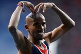 MO FARAH. Britský atlet původem ze Somálska potvrdil pozici nejlepšího dráhového vytrvalce, když na mistrovství světa v Moskvě ovládl stejně jako loni na olympijských hrách závody na 5 000 i 10 000 metrů.