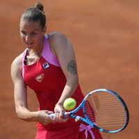 Karolína Plíšková Karolína Plíšková na turnaji LiveScore Cup 2020