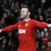 Evropská liga: Manchester United - Bilbao (Wayne Rooney, radost)