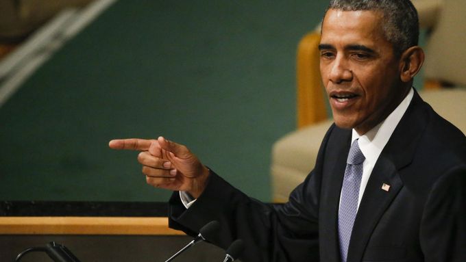 Prezident Barack Obama na Valném shromáždění OSN.