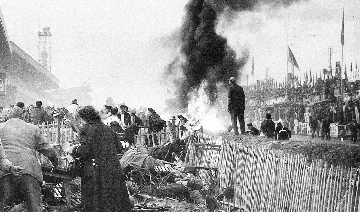 Jednorázové užití / Fotogalerie / Tragédie na Le Mans v roce 1955 / Profimedia