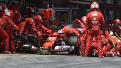 F1, VC Španělska 2017: Sebastian Vettel. Ferrari