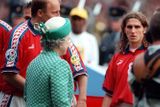 Na Euru 1996 skončili Češi druzí, když ve finále nestačili na Německo. Na tomto turnaji dal i svůj legendární lob, jímž ve čtvrtfinále s Portuglaskem překonal vybíhajícího Vítora Baiu.