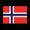 Norsko. Vlajky účastníků MS v hokeji 2012