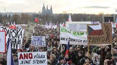 Demonstrace Letná - Milion chvilek pro demokracii - 16. listopadu 2019