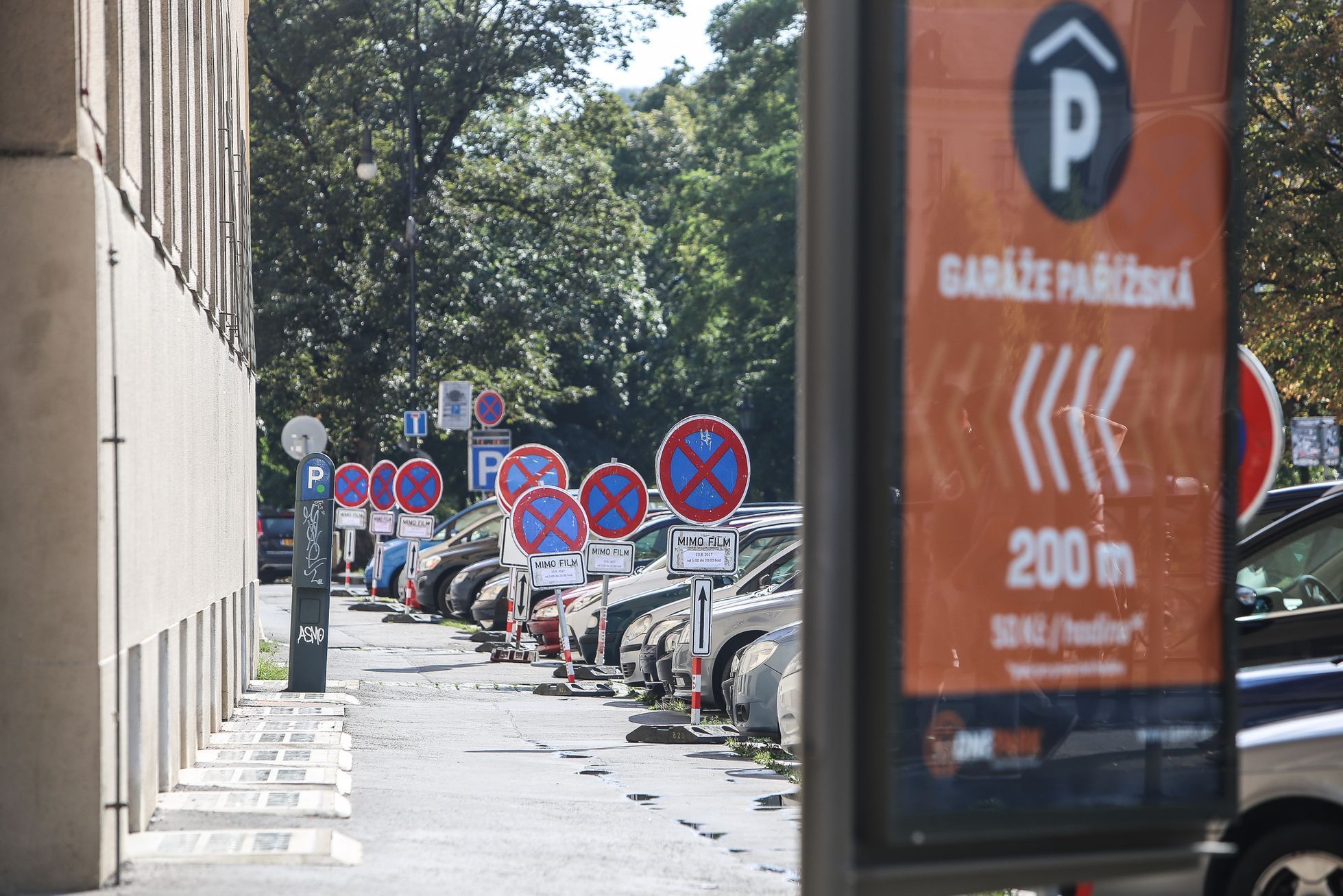 Parkování na Praze 1 - parkovací domy, pozemní parkoviště, volná místa, doprava