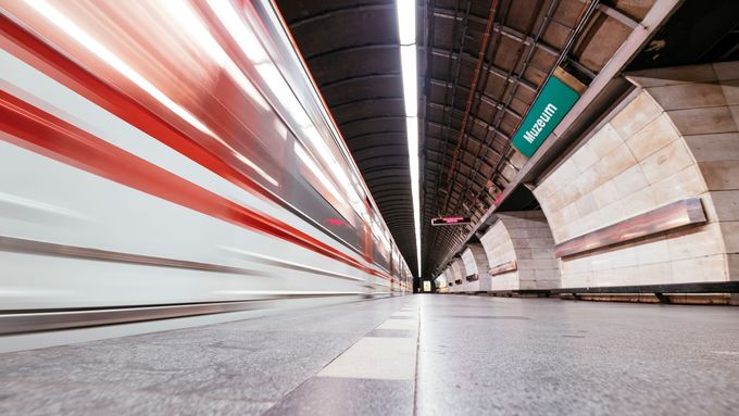 Pražské metro, ilustrační snímek.