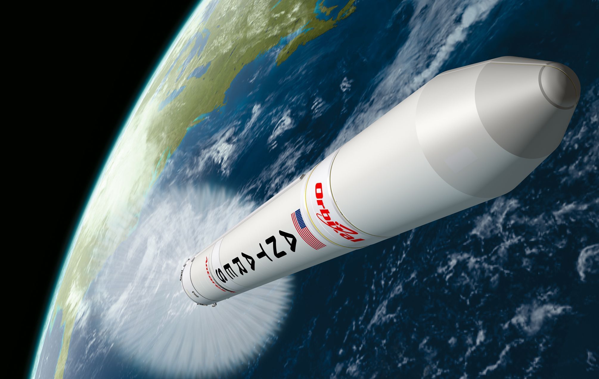 Raketa Antares společnosti Orbital Science Corporation