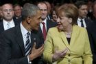 Obama navštívil Merkelovou. Čeká je poslední jednání o Trumpovi i večeře