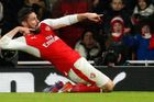 Premier League: Arsenal - Crystal Palace, Olivier Giroud slaví gól
