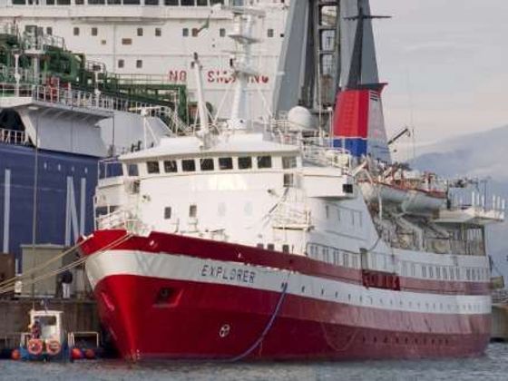 Největší lodní havárie Loď Explorer