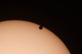 Jeden ze snímků Venuše a Slunce, který nám exkluzivně dodala hvězdárna v Brně.