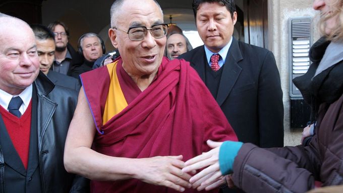 Tibetský duchovní vůdce dalajláma.