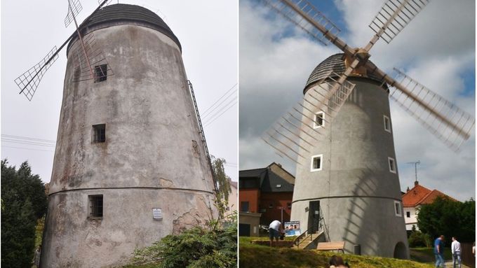 Unikátní větrný mlýn v Třebíči chátral, po krásné rekonstrukci se otevřel veřejnosti