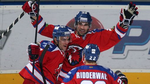 KHL, Lev Praha - Jekatěrinburg: radost Lva