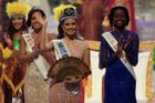 Druhé místo obsadila Miss Francie a na třetí příčce skončila Miss Ghana.