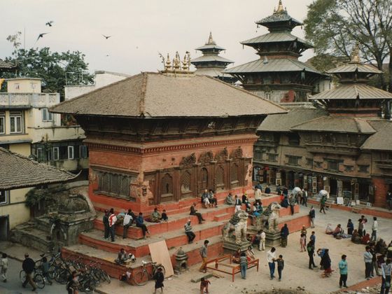 Světové kulturní dědictví UNESCO v Nepálu Durbar Square v Káthmandú