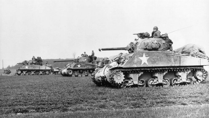 Americké tanky M4 Sherman