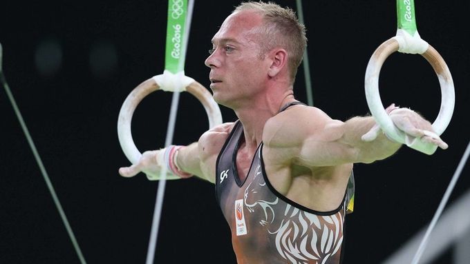 Yuri van Gelder, nizozemský gymnasta na OH v Riu.