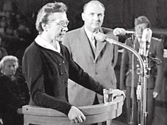 Více o procesu Milada Horáková před soudem v roce 1950