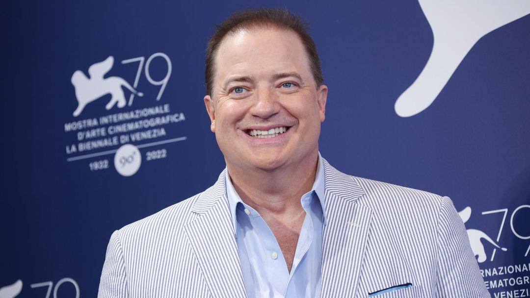 Brendan Fraser na benátském festivalu.