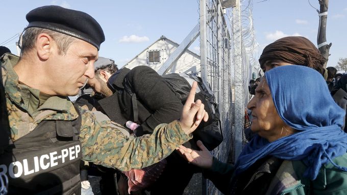 Na řecko-makedonské hranici