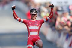 Juniorským mistrem světa je Dán Johansen, čeští cyklisté neuspěli