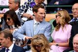 Do publika se usadil britský herec, představitel Sherlocka Holmese Benedict Cumberbatch nebo welšská operní pěvkyně Katherine Jenkinsová.