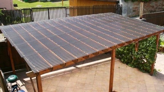 Polykarbonátová pergola