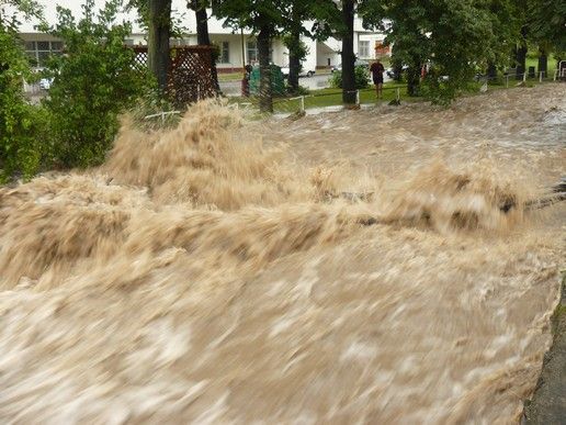 Povodně srpen 2010: Velké Březno