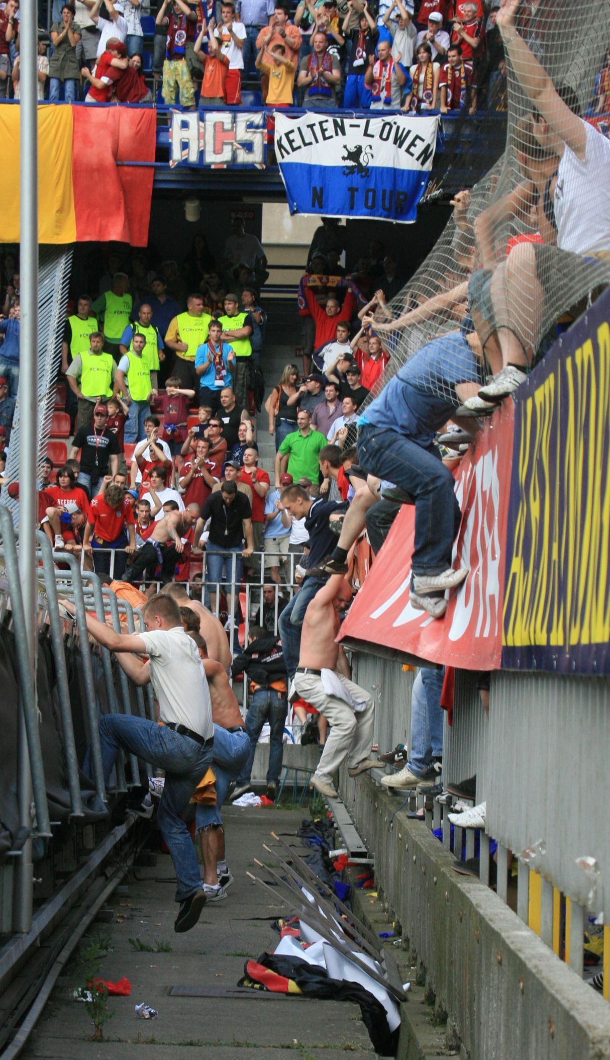 Sparťanské oslavy titulu v roce 2006
