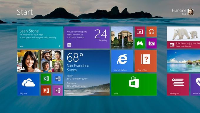 Microsoft uvedl nová okna: Jak Windows 8.1 vypadají?