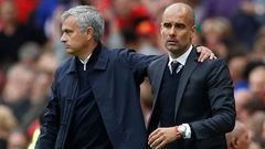 PL, Manchester United-Manchester City: José Mourinho a Pep Guardiola