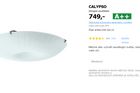 IKEA stahuje z prodeje osvětlení Calypso. Může se uvolnit a spadnout
