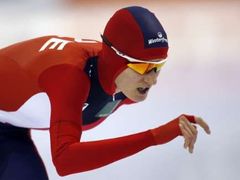 Česká rychlobruslařka Martina Sáblíková si jede pro zlato a světový rekord v závodě MS na 5 kilometrů v Salt Lake City.