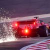 Sebastian Vettel ve Ferrari ve Velké ceně Sáchiru formule 1 (2020)