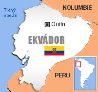 Mapa - Ekvádor