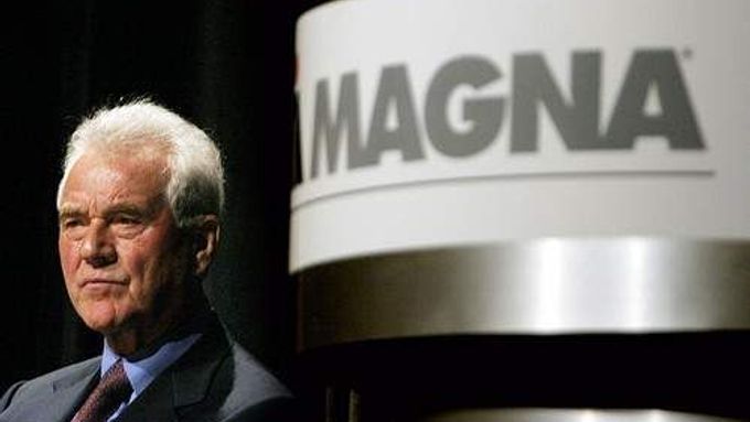 Frank Stronach, zakladatel Magna international, největšího výrobce autodílů na světě.