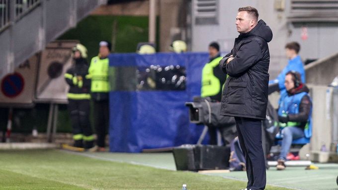 Jaroslav Köstl na lavičce národního týmu v duelu se San Marinem