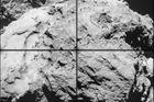 Kometa, na které usnul lidský robot. Fotky z neznámého světa