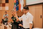 Nově zvolená dvojice v čele Strany zelených, Michal Berg a Magdalena Davis