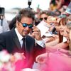 Cast member Al Pacino signs autographs as he attends the red carpet for the movie &quot;Manglehorn&quot; at the Venice Film Festival