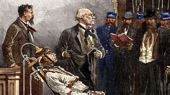 William Kemmler, alkoholik a negramotný prodavač zeleniny, se před 135 lety prvním člověkem popraveným na elektrickém křesle.