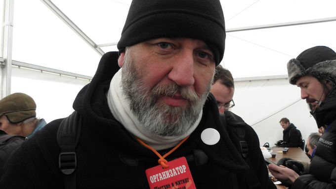 Sergej Parchomenko - novinář, spoluorganizátor Ligy voličů