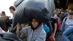 Řecko, mladí uprchlíci
